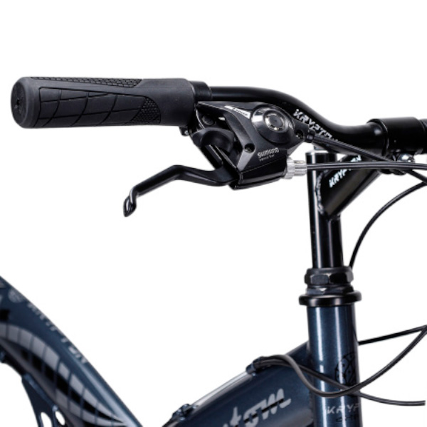 Велосипед 26" рама 18" 21sp KRYPTON PHANTOM серый полис чёрный / 737909