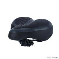 Седло велосипедное комфортное KRYPTON KRPT-153F, размер: 255x210 / 720957