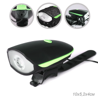 Фонарь передний COMIRON "EASY" корпус: ABS; свет: CREE XPG, 250lm; USB, зелёный / 689368