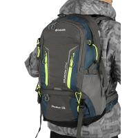 Рюкзак COLUMBIA туристический, 50л, В56*Ш34*Г20, алюм. вставки, дождевик, цв.серый (72-002) / 703563