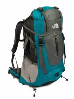 Рюкзак NORTH FACE туристический, 60л , В55*Ш35*Г16, алюм. вст., дождевик, бирюзов.(133-005) / 703107