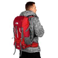 Рюкзак NORTH FACE TNORTHF турист., 50л , В55*Ш32*Г22, алюм. вставки, дождевик, цв. красный / 703565