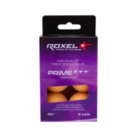 Мяч н/т Roxel 3* Prime, оранжевый / 15365