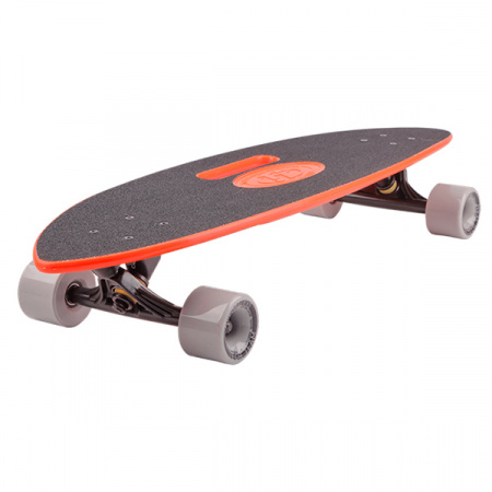 Скейтборд пластиковый Fishboard 31 red 1/4 TLS-409 / TT