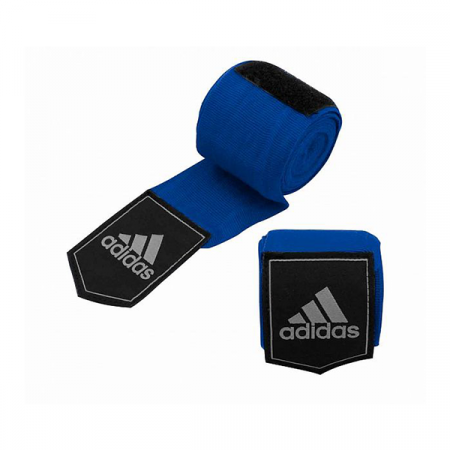Бинты эластичные AIBA New Rules Boxing Crepe Bandage синие (длина 4.5 м) / adiBP031
