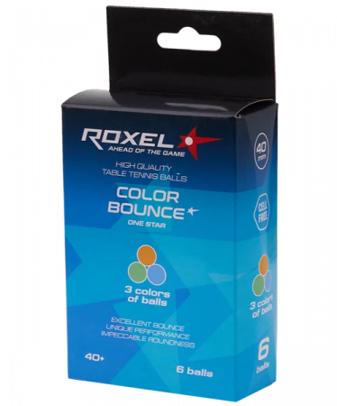 Мяч н/т Roxel 1* Color Bounce / 2303