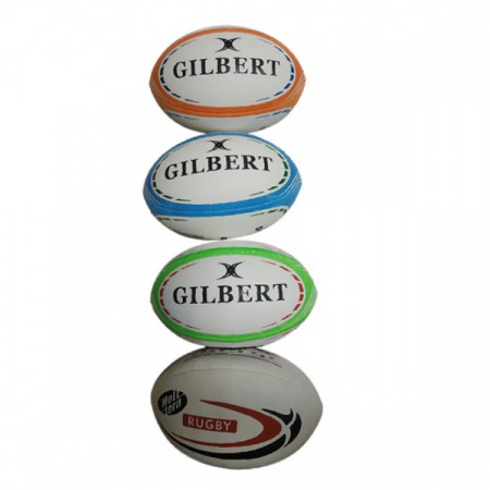 Мяч для регби Gilbert офиц. размер №5, вес 360-400 г / G965A 7399